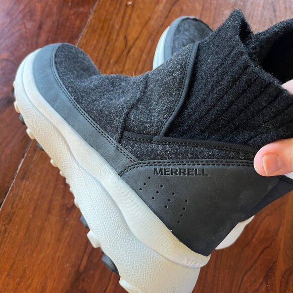 Merrell Womens Cloud Renew Bluff Wool Pull-On Ankle Boot- sz. 9.5 - Picture 3 of 7